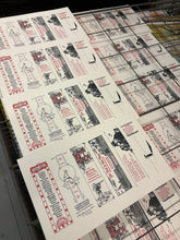 Load image into Gallery viewer, yet more uncut TYOV bookmarks