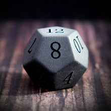 Load image into Gallery viewer, view of obsidian dice