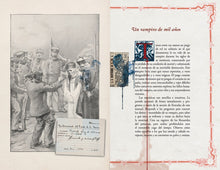 Load image into Gallery viewer, interior view of Un Vampiro de Mil Años