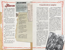 Load image into Gallery viewer, interior view of Un Vampiro de Mil Años