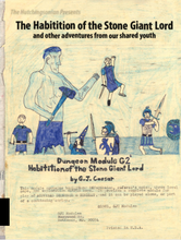 Load image into Gallery viewer, cover view of The Habitition of The Stone Giant Lord
