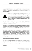 Load image into Gallery viewer, interior view of Operator's Manual for the Handheld Bronson Articulated De-Flensing Unit: A Game