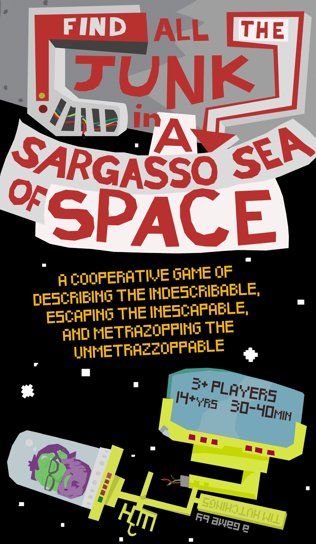 A Sargasso Sea of Space (a party card game)