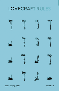 The cover of the Lovecraft Rules zine