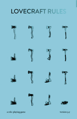 The cover of the Lovecraft Rules zine